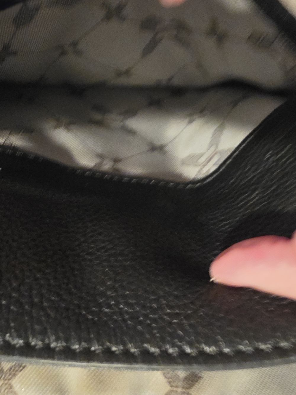 Aimee Kestenberg Black 100% Leather Backpack Pebbled Leather - Picture 9 of 13
